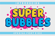 Super Bubbles, a Font by Limited.studio (Thumbnail 1 of 7)