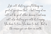 Outside | Script Font, a Handwritten Font by Scratchones (Thumbnail 6 of 9)