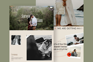 Soraya - Wedding Framer Template