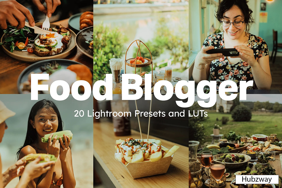 Food Blogger Lightroom Presets LUTs, a Preset Add-On by Hubzway (Photo 1 of 13)