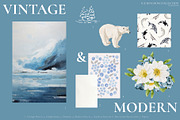 Ice Kingdom Watercolor Collection, an Object Graphic by Julia Dreams (Thumbnail 4 of 11)