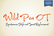 Wild Pen OT, a Script Font by Corradine Fonts (Thumbnail 1 of 7)