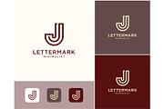 Letter J Line Minimalist Logo, a Branding & Logo Template by ika trisiana (Thumbnail 2 of 2)