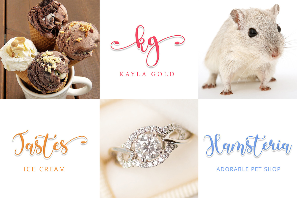 Hamsterkids - Bouncy Script Font, a Script Font by Airotype (Photo 7 of 10)