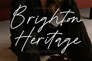 Brighton Heritage, a Handwritten Font by operatype.co (Thumbnail 1 of 15)