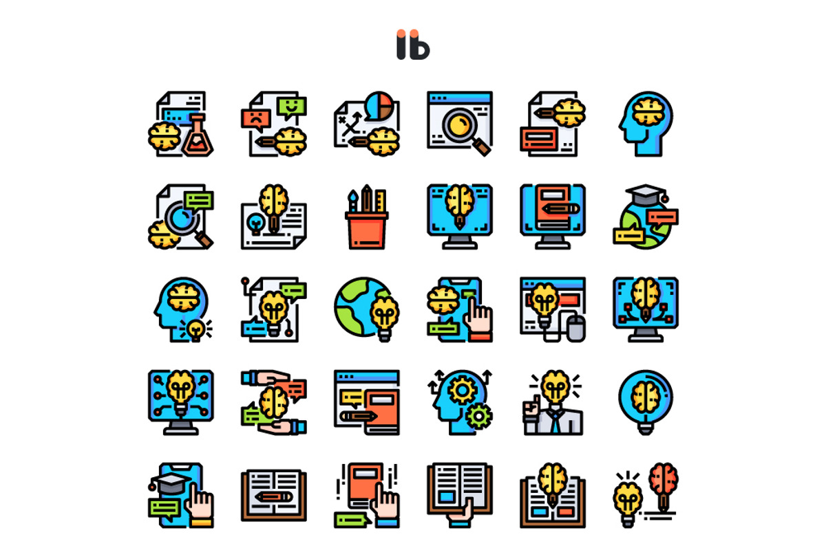 30 Creative and Learning, an Icon by libertetstudio (Photo 2 of 6)