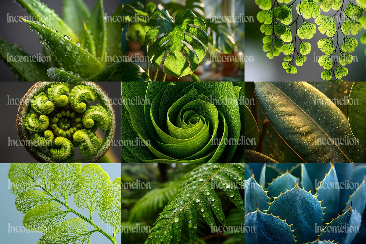 160 Plant Leaves Stock Photos, a Nature Photo by Incomelion (Photo 13 of 15)