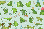 16 Frogs, an Animal Illustration by GooseFrol (Thumbnail 5 of 11)