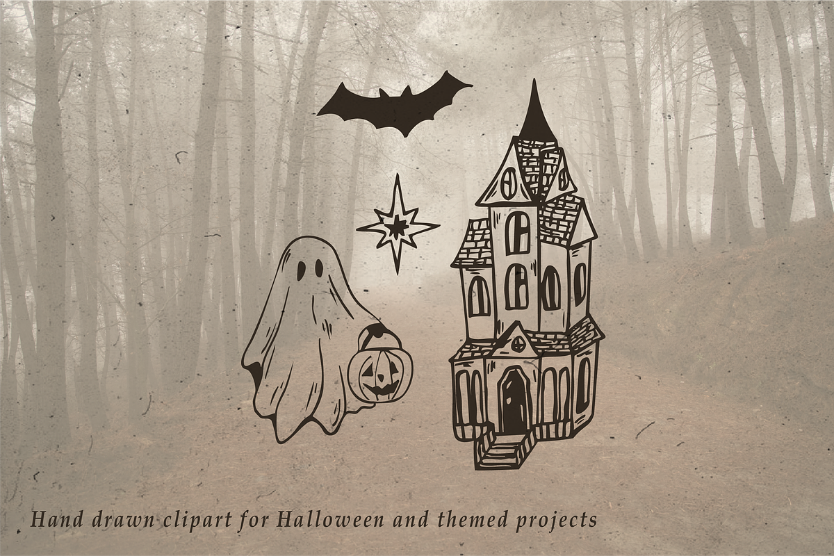 Creepy Little Things clipart, a Seasonal Illustration by RaDavCrafts (Photo 8 of 12)