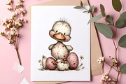 Whimsical Easter Clipart, an Illustration by SinaCreation (Thumbnail 7 of 11)
