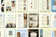 117-Page Canva Workbook Template, a Social Media Template by Solana Creative Co. (Thumbnail 6 of 10)