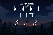 Midnight | Script Font, a Script Font by Scratchones (Thumbnail 8 of 9)