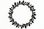 Elegant Leaf Wreath Frame Bundle, an Illustration by Designs_River (Thumbnail 2 of 9)