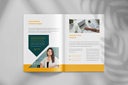 Annual report brochure template, a Brochure Template by Tanmoy Topu (Thumbnail 4 of 12)