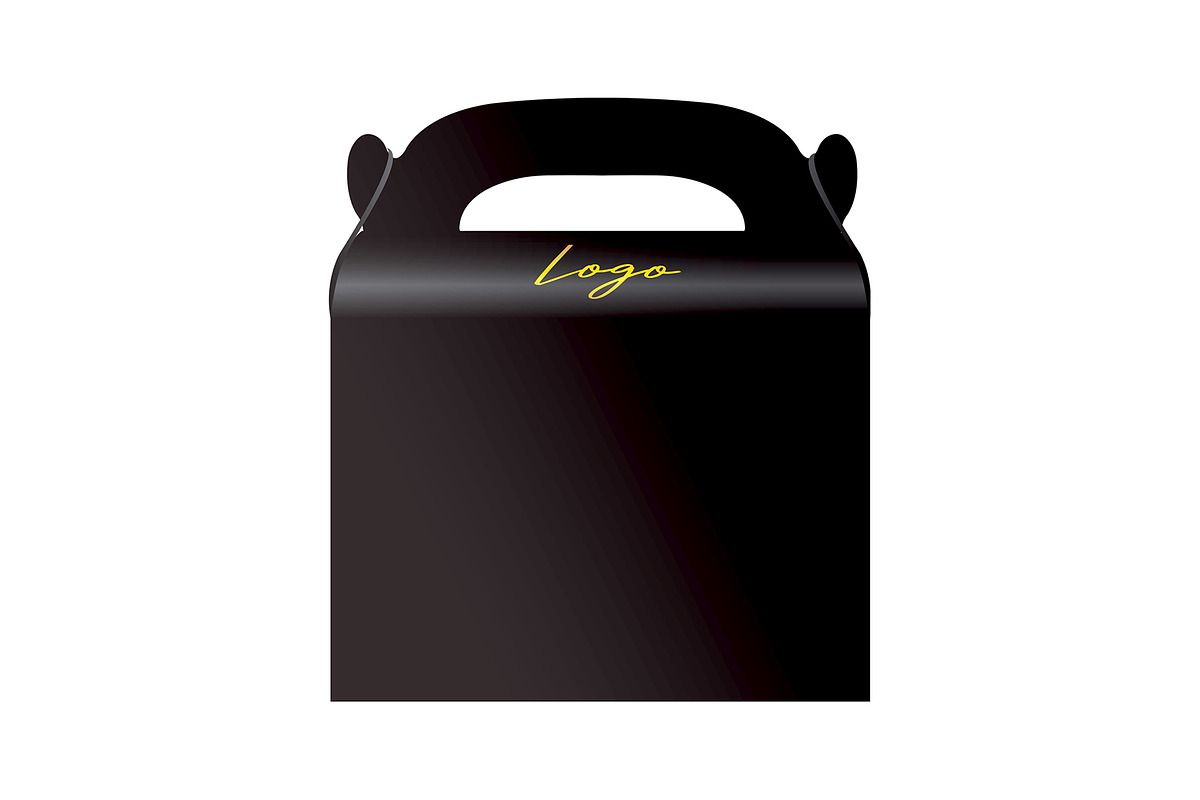 Gable Box Mockup + Template, a Packaging Mockup by Korner (Photo 9 of 12)