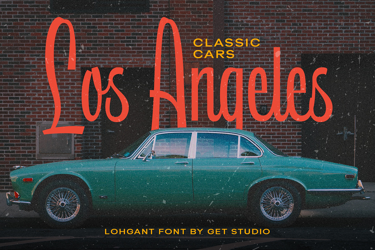Lohgant Script, a Script Font by Get Studio (Photo 4 of 8)