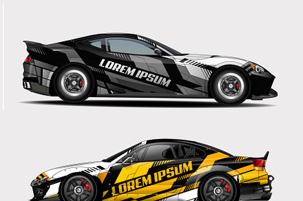 car wraps stripe racing background k, a Transportation Illustration by Car Wrap design