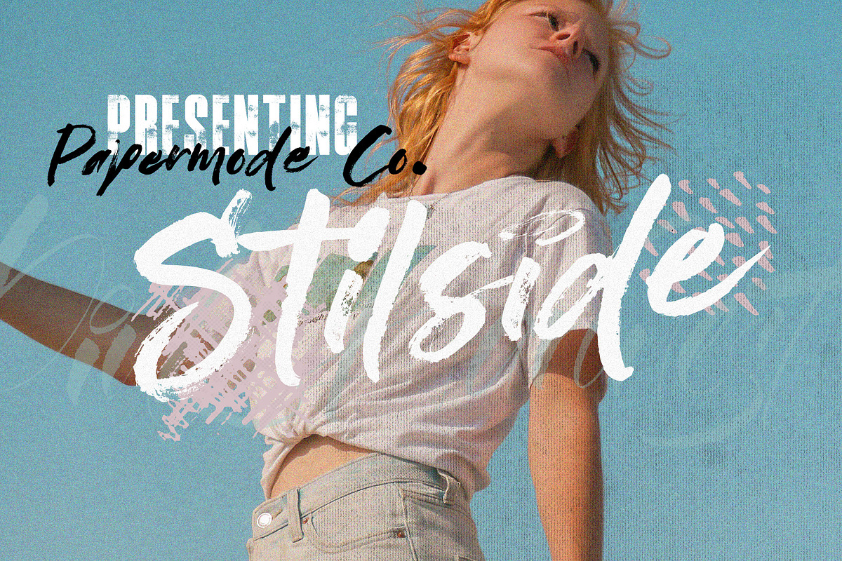 Stilside, a Handwritten Font by Papermode Co. (Photo 1 of 7)