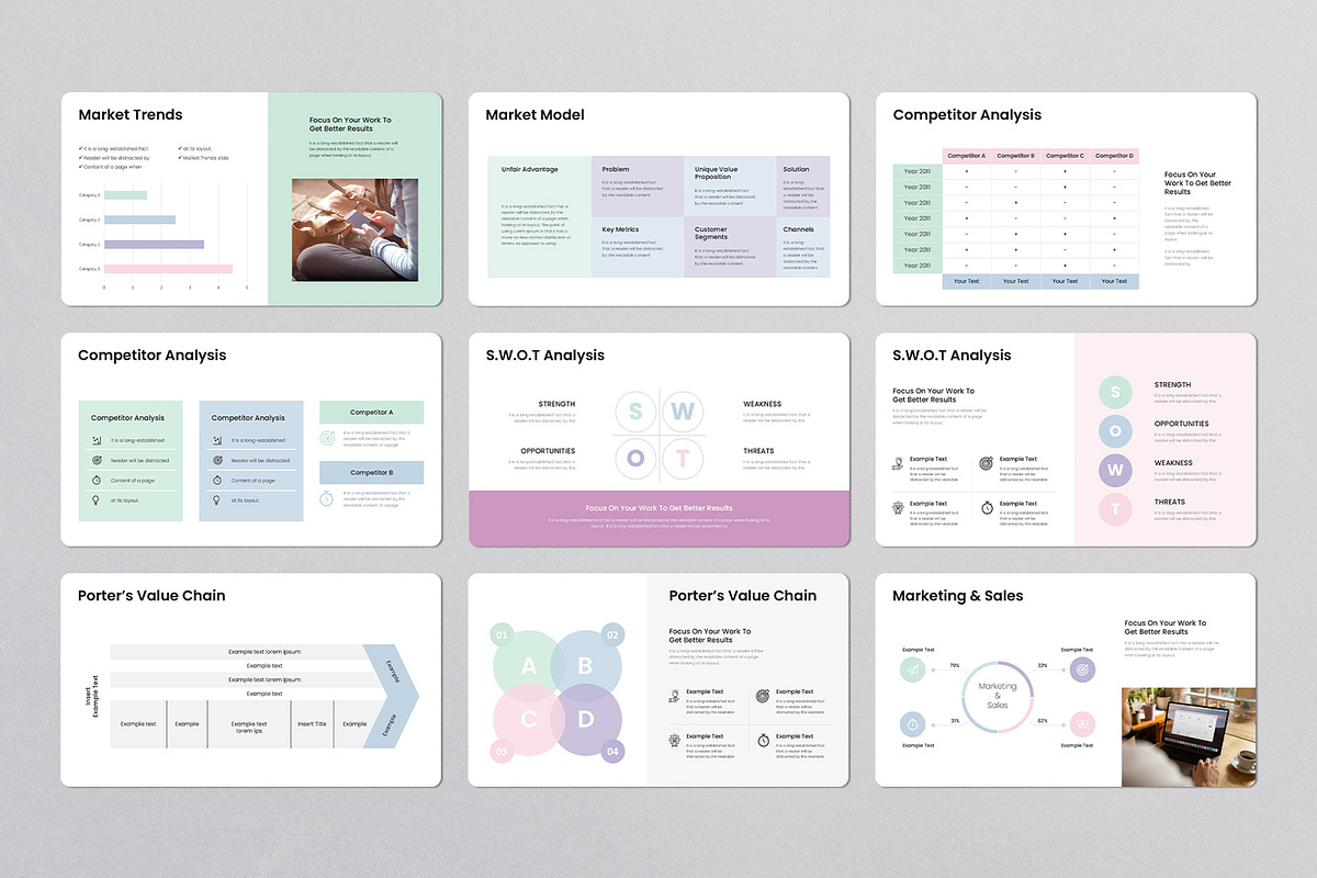 Business Plan PowerPoint Template, a Presentation Template by Design Vault (Photo 7 of 13)