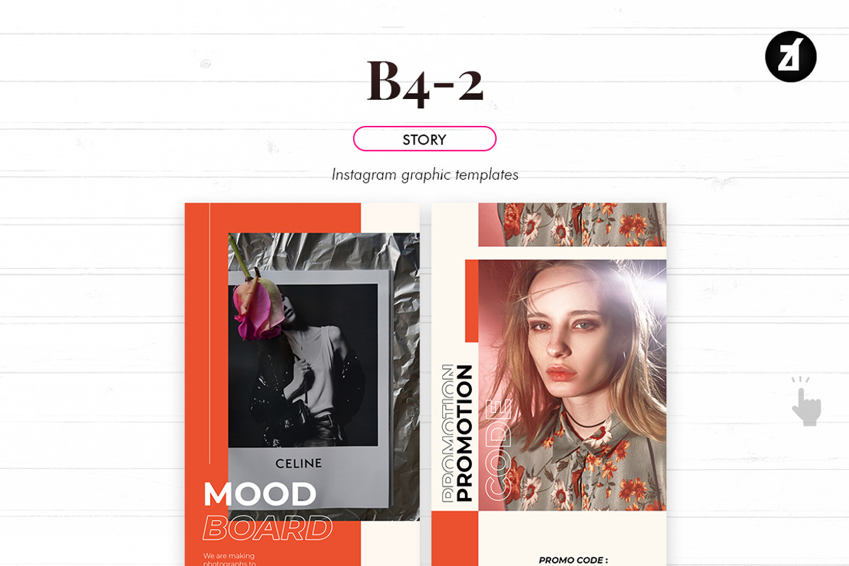 B4-2 Social media template, a Social Media Template by Chanut is industries (Photo 6 of 11)