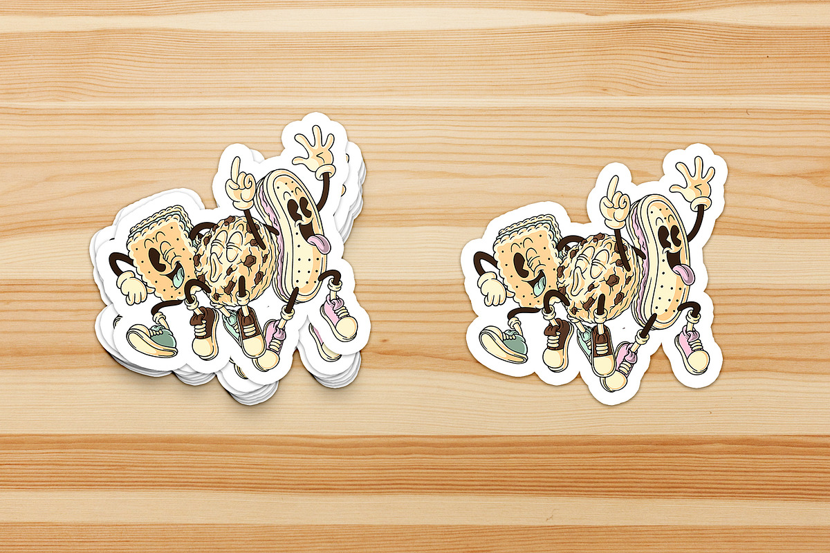 Funny Cookies Trio Mascot, a Branding & Logo Template by Judsart (Photo 3 of 3)