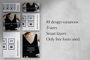 Minimal Social Media Pack, a Social Media Template by Eternel Design Studio (Thumbnail 2 of 5)