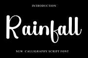 Rainfall, a Handwritten Font by InermediaSTUDIO (Thumbnail 1 of 8)