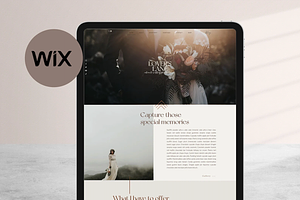 Wix Website Template - Lover's Lane