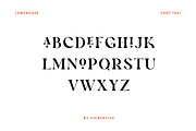 Xander Swordfish Ligature Serif Font, a Serif Font by UICreative (Thumbnail 10 of 13)