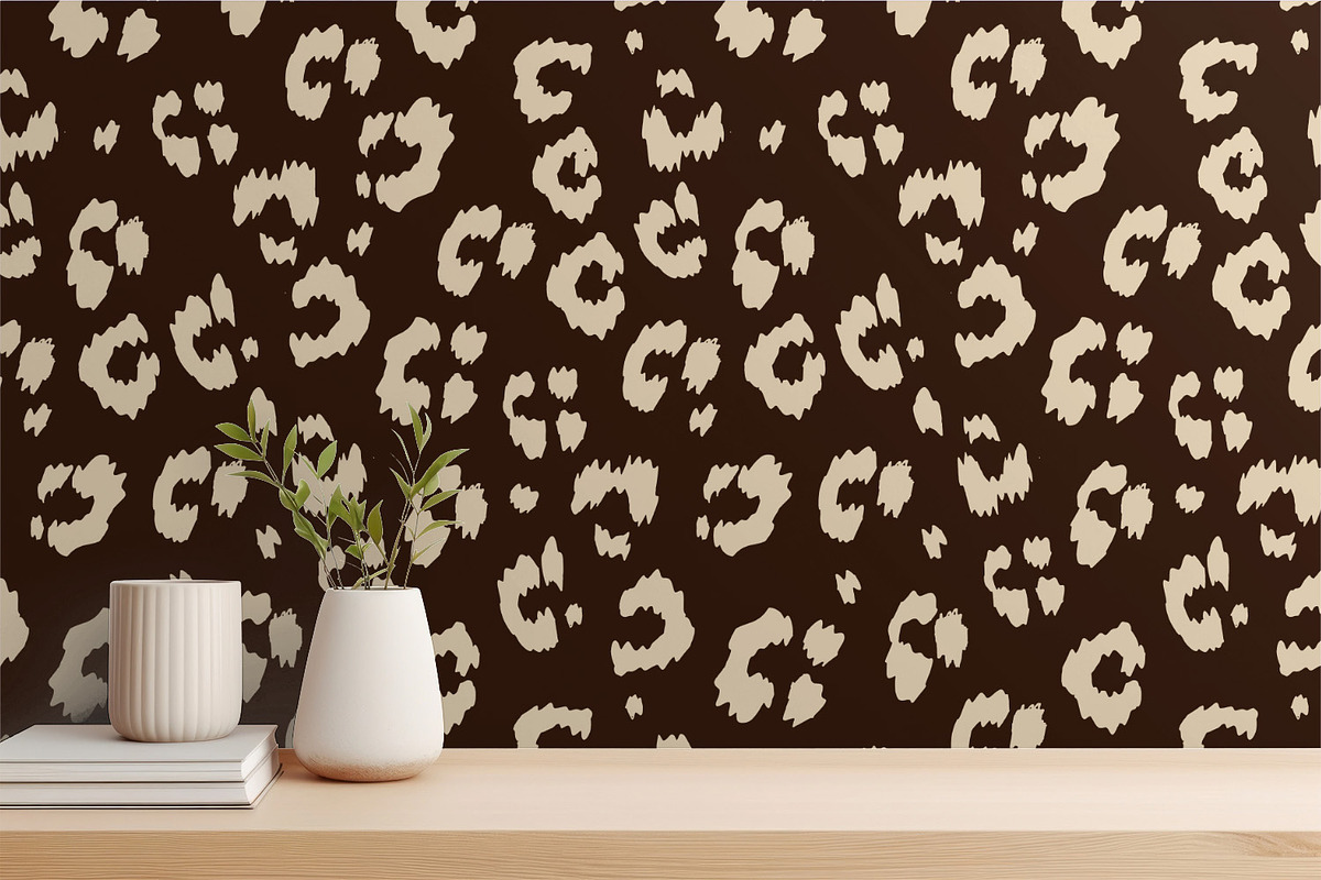Beige Leopard Spots, a Wallpaper Graphic by MalyskaStudio (Photo 2 of 6)