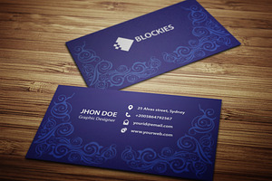 Decorative Business Card Template