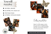 Vintage Dark Halloween Digital Paper, a Seasonal Illustration by ThatsDesignArt (Thumbnail 2 of 16)