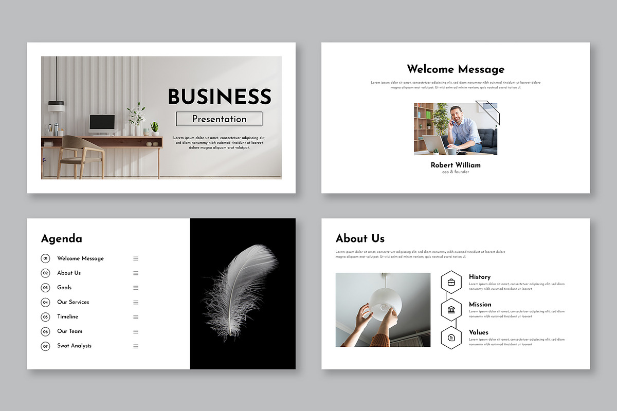 Business Presentation, a Presentation Template by Mighty-Slide (Photo 2 of 6)