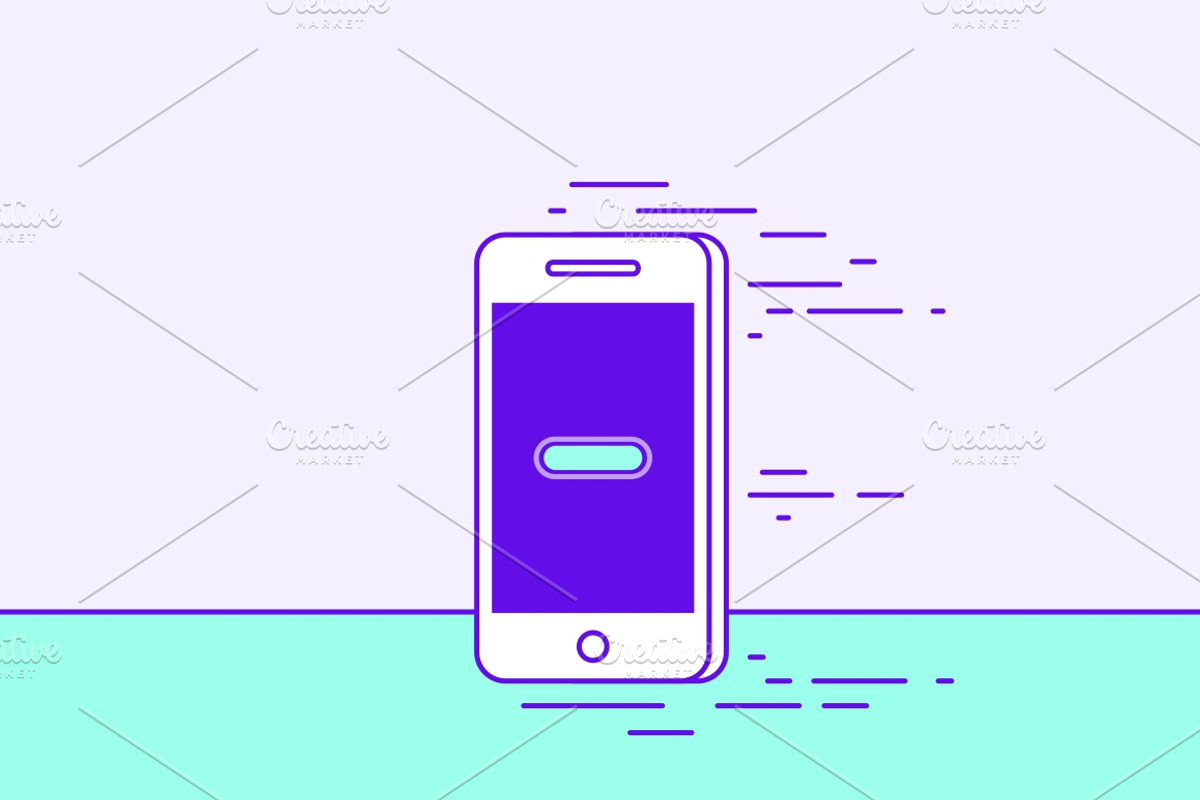 Phone3, a Technology Illustration by Vector