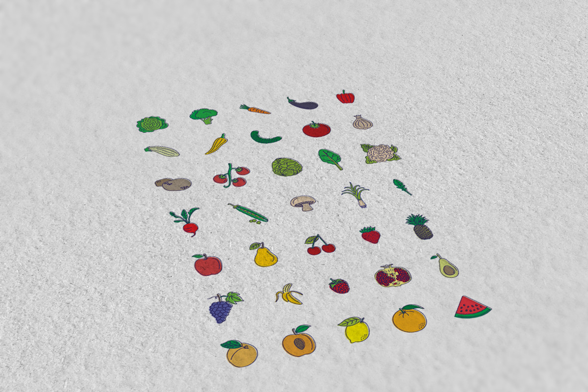 35 Icons - Fruits & Vegetables, an Icon by Babic Goran (Photo 2 of 2)