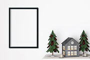 Christmas Frame Mockup Bundle -20, a Print Template by Mockup Shop (Thumbnail 2 of 39)