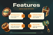 Game Asset 3D Icon, an Object 3D Model by Burntilldead (Thumbnail 2 of 7)