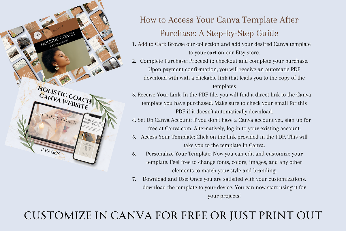 HOLISTIC BUSINESS MEGA BUNDLE, a Branding & Logo Template by Daring Digies (Photo 8 of 9)