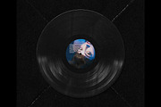 Vinyl Record Cover Mockup, a Packaging Mockup by BORT GRAPHIC (Thumbnail 6 of 7)