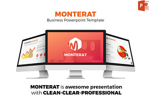 Monterat Powerpoint Template