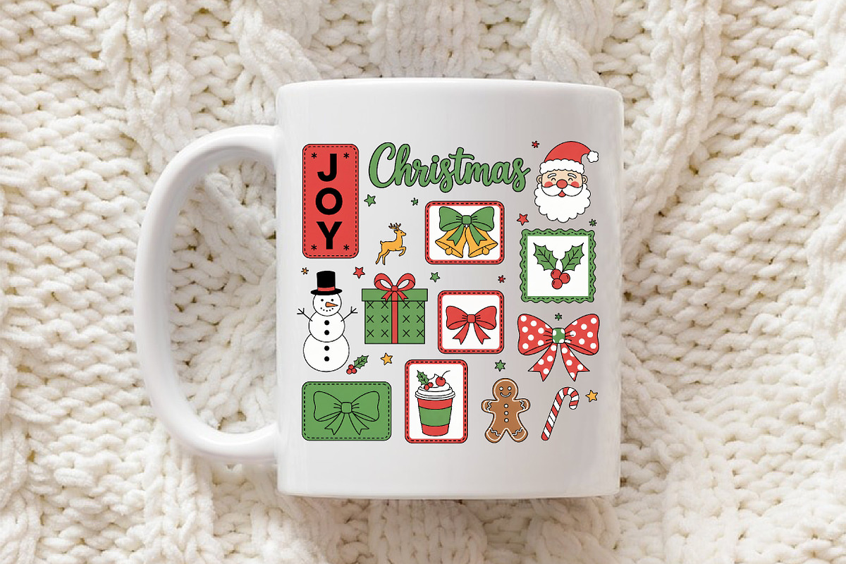 Funny Merry Christmas Frame Style PN, an Illustration by Libby Wishes (Photo 3 of 8)