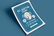 Retro Pet Adoption Event Flyer, a Flyer Template by Guuver (Thumbnail 3 of 3)