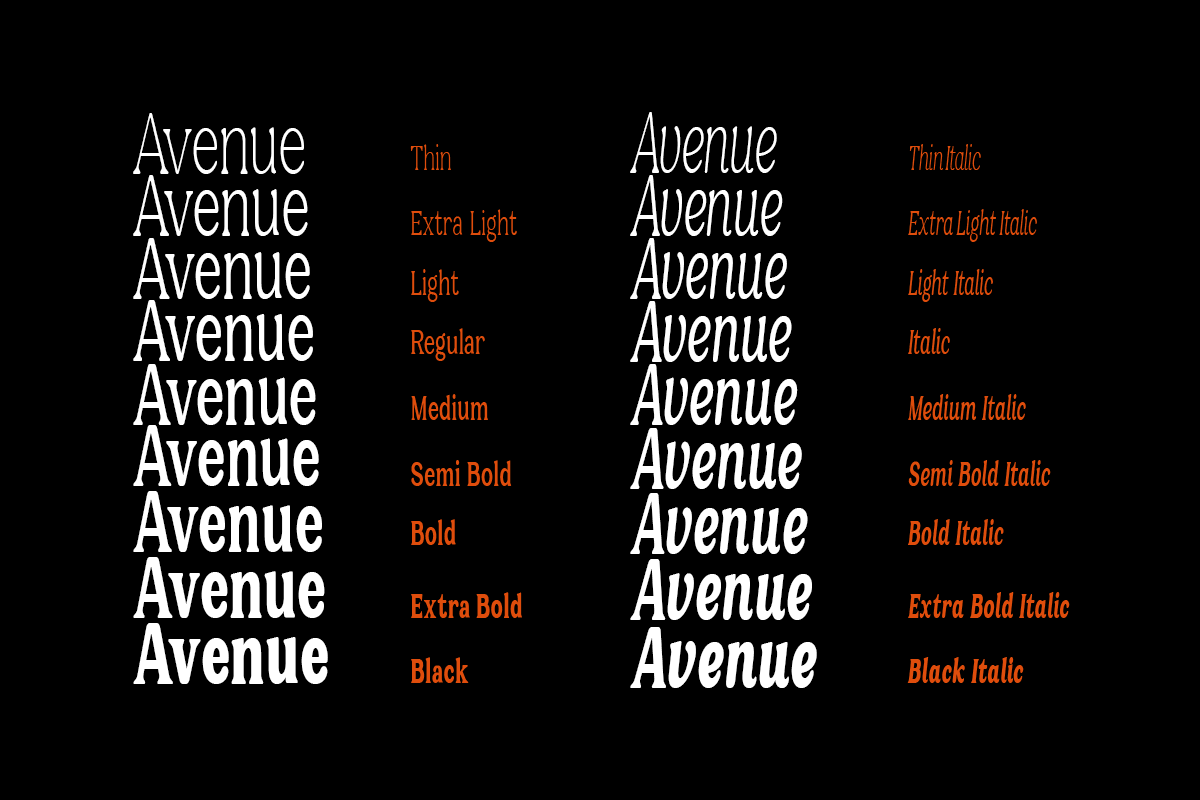 Castle Of Avenue - A Serif Family, a Serif Font by RagamKata (Photo 6 of 10)