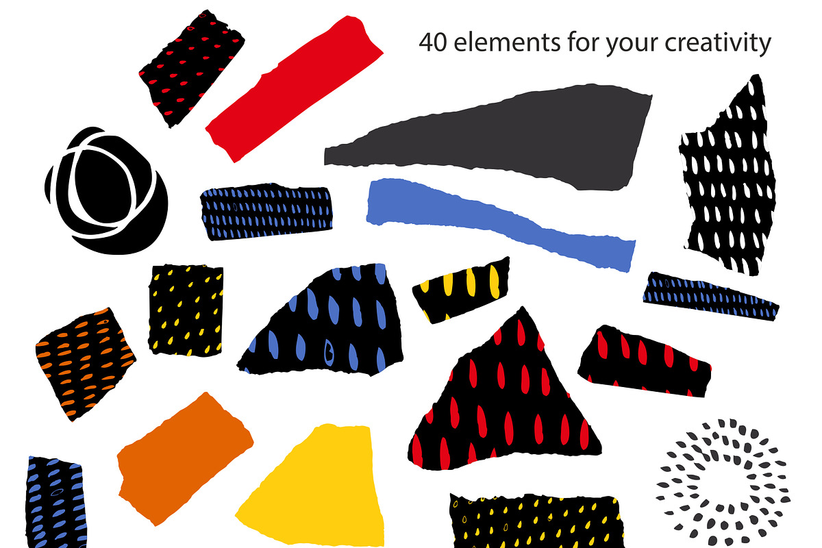 Cutouts big patterns bundle!, a Pattern Graphic by lisa_kalev (Photo 9 of 25)