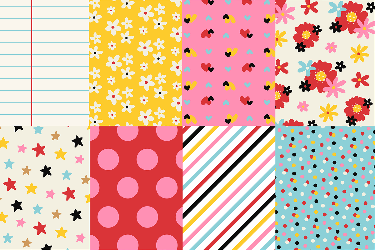Magical Memories Clipart Paper Set, a Seasonal Illustration by Studio Hello Joy (Photo 3 of 3)