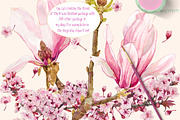 Prune Blossom - Wedding Clipart set, an Illustration by watercolorwild.graphics (Thumbnail 5 of 6)