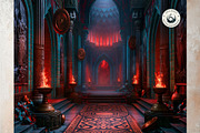 The Lapis Bestiary Persian Backdrops, a Background Graphic by ThatsDesignArt (Thumbnail 10 of 14)