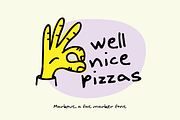 Markout Hand Drawn Marker Pen Font, a Font by Colt Type Co (Thumbnail 3 of 9)