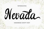 Nevada – Handmade Script Font, a Script Font by MjStudio31 (Thumbnail 1 of 6)