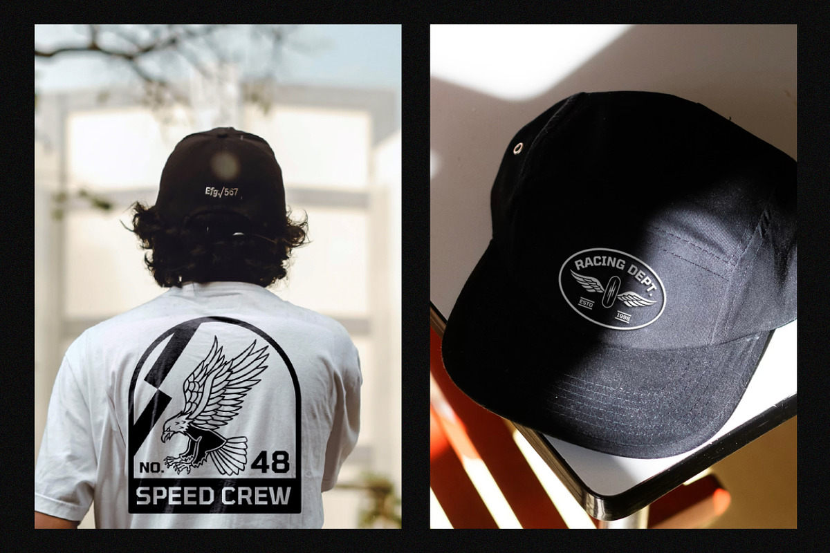 Racing Badges - Mono, a Branding & Logo Template by cd-design.co (Photo 5 of 8)
